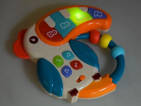 JOKOMISIADA Interaktywny TUKAN Zabawka muzyczna Małe pianinko dla niemowlaka ZA3808