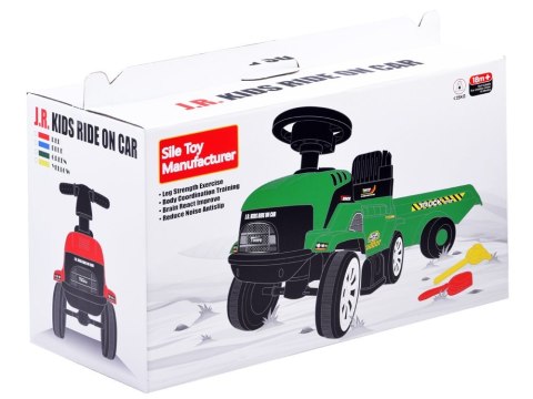 JOKOMISIADA Jeździk TRAKTOR z przyczepą melodie akces ZA3746