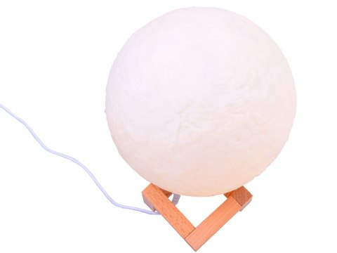 JOKOMISIADA Lampka nocna Księżyc Moon Light 3D 18cm ZA3826