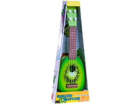 JOKOMISIADA Owocowa ukulele GITARA dla dzieci gitarka 37 cm IN0033