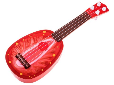 JOKOMISIADA Owocowa ukulele GITARA dla dzieci gitarka 37 cm IN0033