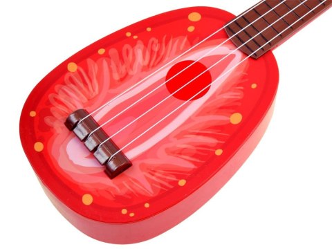 JOKOMISIADA Owocowa ukulele GITARA dla dzieci gitarka 37 cm IN0033