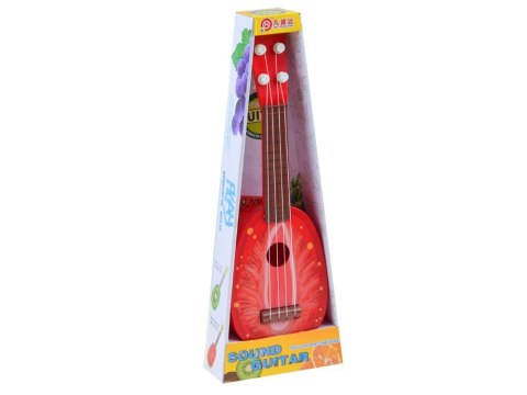 JOKOMISIADA Owocowa ukulele GITARA dla dzieci gitarka 37 cm IN0033