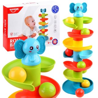 JOKOMISIADA Tor Zjeżdżalnia Piramidka Słonik z kulkami ZA3805