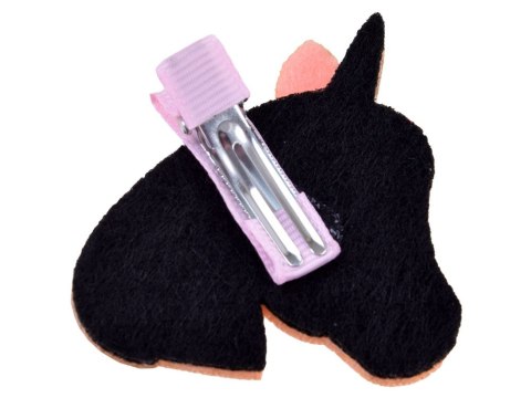 JOKOMISIADA Urocza brokatowa Opaska z kucykami kokarda ZA3795