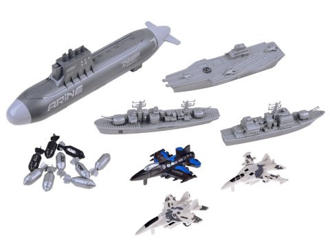 JOKOMISIADA Zestaw Łódź podwodna Statki bitwa morska ZA3812