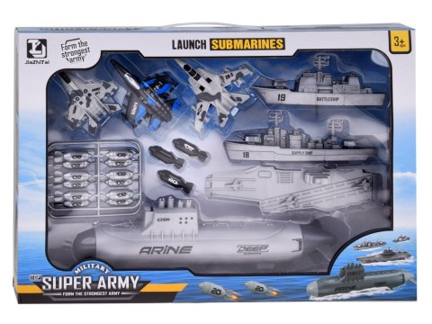 JOKOMISIADA Zestaw Łódź podwodna Statki bitwa morska ZA3812