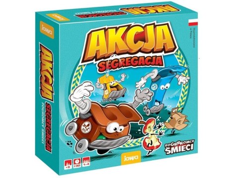 Jawa Jawa Edukacyjna gra planszowa ucząca zasad segregacji AKCJA SEGREGACJA GR0490