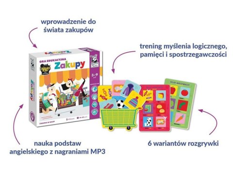 Kapitan Nauka Kapitan Nauka Gra edukacyjna Zakupy GR0488