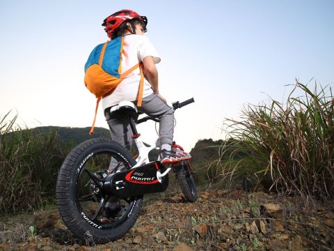 RoyalBaby RoyalBaby Rower 14" Space Shuttle + pchacz Rower dziecięcy z kółkami bocznymi RB14-22