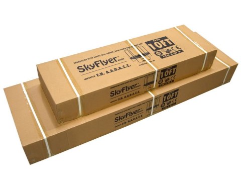 SkyFlyer Trampolina ogrodowa SkyFlyer + drabinka 10FT 304cm