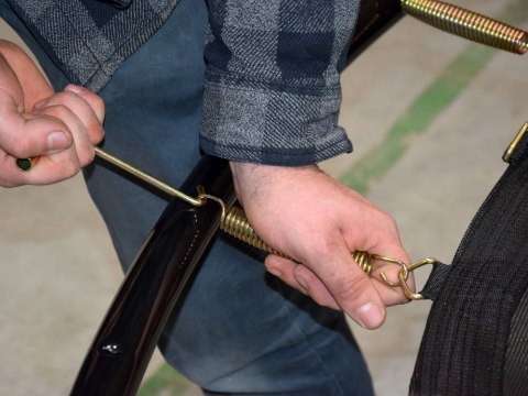 SkyFlyer Trampolina ogrodowa SkyFlyer + drabinka 12FT 366cm