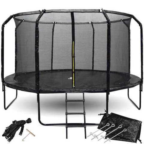 SkyFlyer Trampolina ogrodowa SkyFlyer + drabinka 14FT 426cm