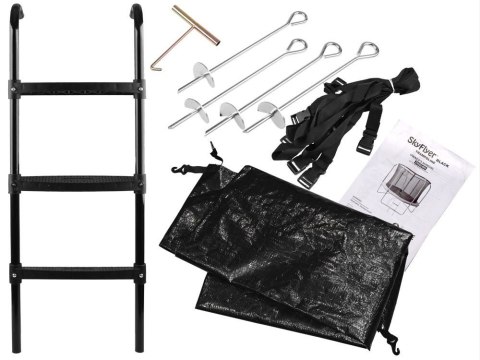 SkyFlyer Trampolina ogrodowa SkyFlyer + drabinka 14FT 426cm