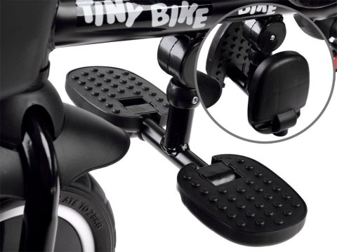 Tiny Bike Rowerek trójkołowy Tiny Bike 3w1 beżowy z daszkiem SP0650