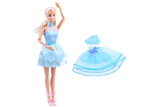 Anlily Anlily Lalka tancerka w niebieska sukienka ZA3920