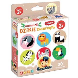 CzuCzu CzuCzu Memorki DZIKIE ZWIERZĘTA gra memory ZA4046