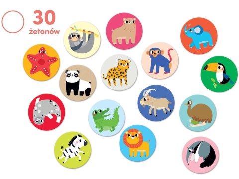 CzuCzu CzuCzu Memorki DZIKIE ZWIERZĘTA gra memory ZA4046