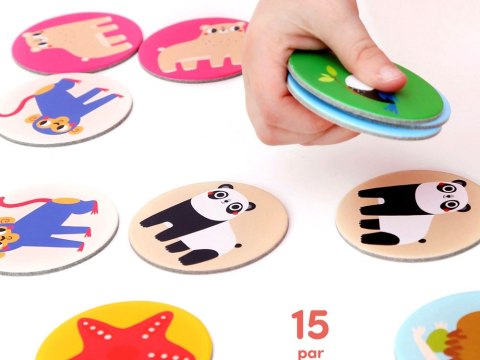 CzuCzu CzuCzu Memorki DZIKIE ZWIERZĘTA gra memory ZA4046