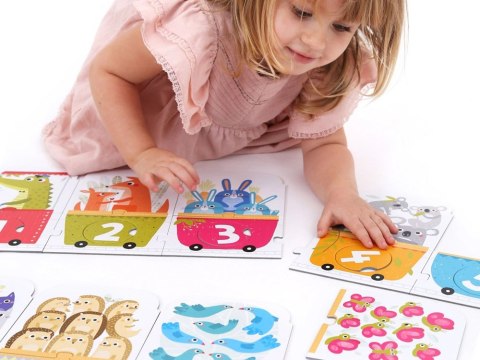 CzuCzu CzuCzu Puzzle z dziurką Pociąg do liczenia ZA4073