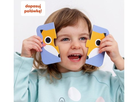 CzuCzu CzuCzu Układam połówki Buzie puzzle 15m+ ZA4044