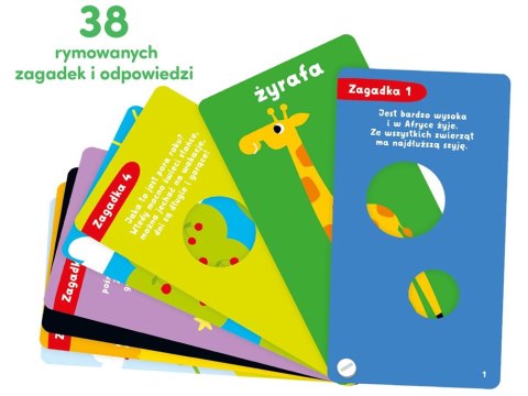 CzuCzu CzuCzu Zagadki z dziurką książeczka 3 latka ZA4039