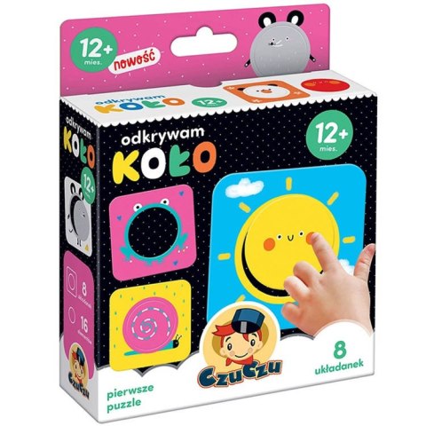 CzuCzu CzuCzu pierwsze puzzle Odkrywam Koło 12m+ ZA4042