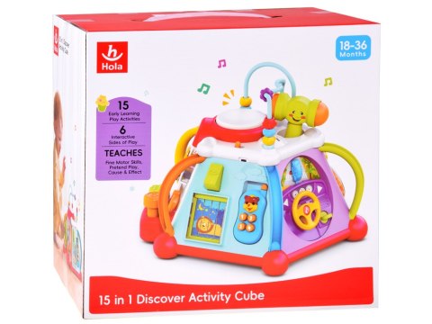 Hola Hola Interaktywna Multikostka edukacyjna ZA3909