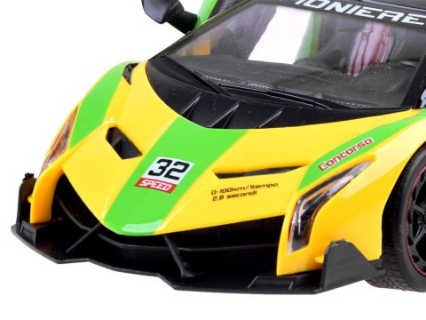 JOKOMISIADA Autko sportowe z otwierane drzwi + pilot RC0583