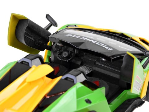 JOKOMISIADA Autko sportowe z otwierane drzwi + pilot RC0583
