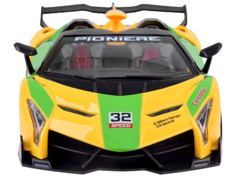 JOKOMISIADA Autko sportowe z otwierane drzwi + pilot RC0583