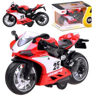 JOKOMISIADA Diecast model Motocykl z naciągiem zabawka ZA3933 A