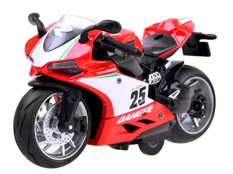JOKOMISIADA Diecast model Motocykl z naciągiem zabawka ZA3933 A