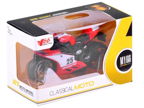 JOKOMISIADA Diecast model Motocykl z naciągiem zabawka ZA3933 A
