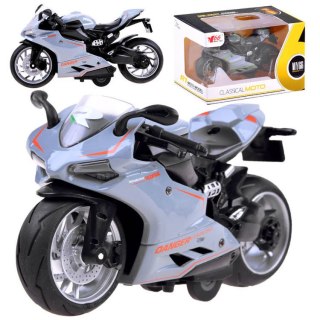 JOKOMISIADA Diecast model Motocykl z naciągiem zabawka ZA3933 B