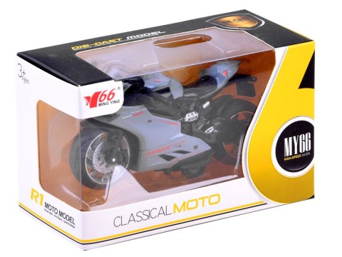 JOKOMISIADA Diecast model Motocykl z naciągiem zabawka ZA3933 B