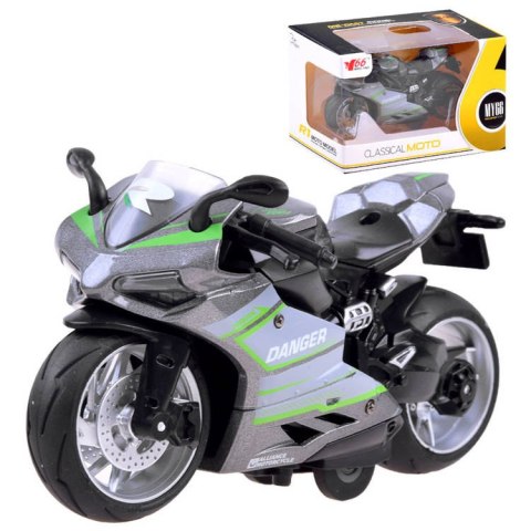 JOKOMISIADA Diecast model Motocykl z naciągiem zabawka ZA3933