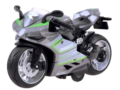 JOKOMISIADA Diecast model Motocykl z naciągiem zabawka ZA3933