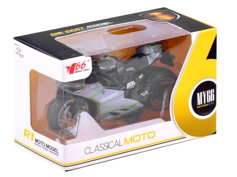 JOKOMISIADA Diecast model Motocykl z naciągiem zabawka ZA3933