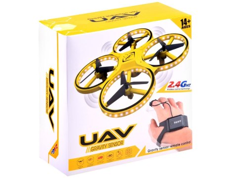 JOKOMISIADA Dron Sterowany ręką gestem + pilot Quadrocopter RC0573