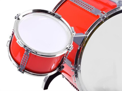 JOKOMISIADA Duża perkusja dla dzieci 5 bębnów talerz IN0141