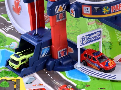 JOKOMISIADA Duży Parking ELEKTRYCZNA WINDA tor dla aut ZA4003