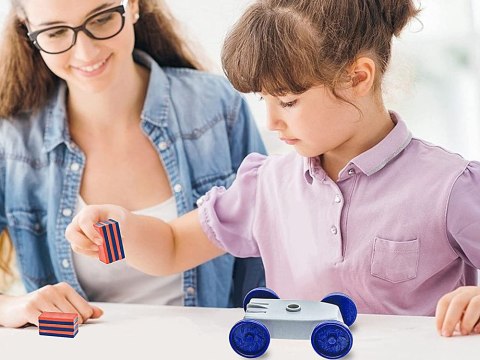 JOKOMISIADA Edukacyjny zestaw nauka o magnesach 12w1 ZA3956