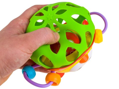 JOKOMISIADA Grzechotka GRYZAK Sowa miękka zabawka ZA1283