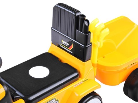 JOKOMISIADA Jeździk TRAKTOR z przyczepą melodie akces ZA3746