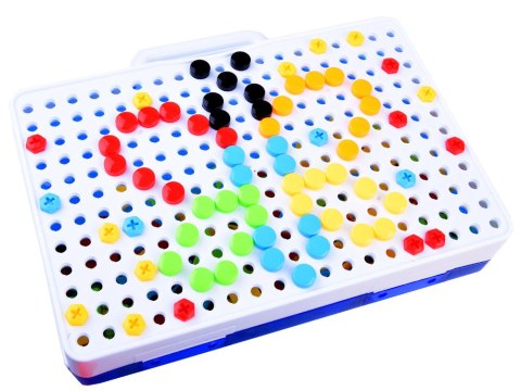 JOKOMISIADA Kreatywny zestaw klocki 237 ele. wkrętarka ZA3969