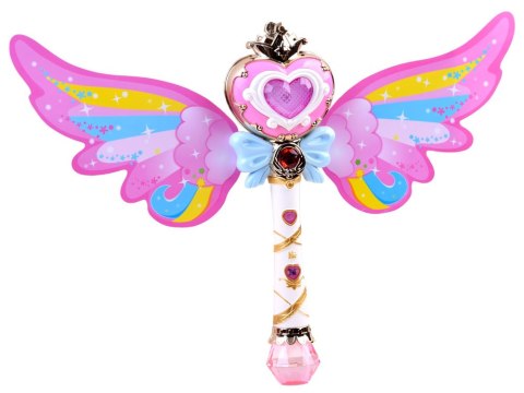 JOKOMISIADA Magiczna Różdżka z bańki mydlane gra świeci ZA3997