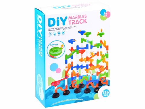 JOKOMISIADA Marble kolorowy Tor dla kulek zjeżdżalnia ZA3902