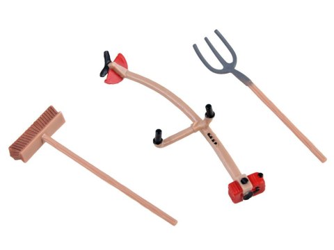 JOKOMISIADA SERIA ZWIERZĘTA FARMA Duży zestaw zwierząt ZAGRODA Figurki KONIE ZA2991