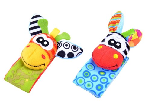 JOKOMISIADA Skarpetki + opaski grzechotki zestaw 4 szt ZA4006